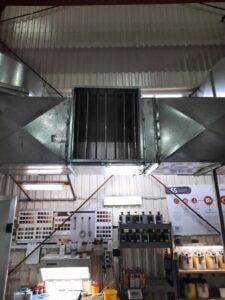 Монтаж вентиляции в покрасочной камере – Фильтр карманный для покрасочной камеры