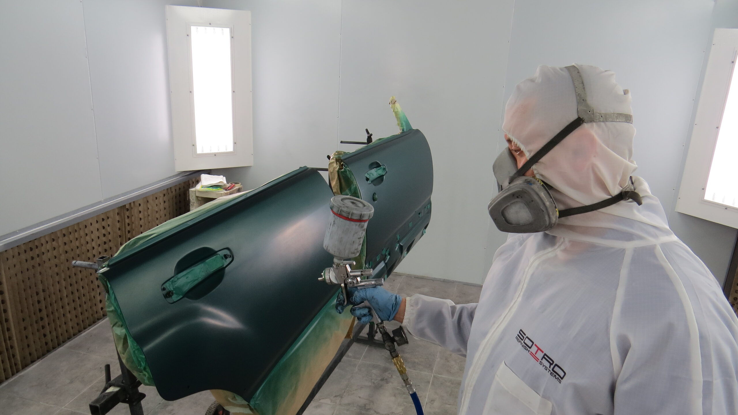 безвоздушная покраска