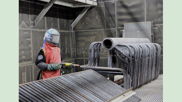 Принцип роботи дробоструминних камер для очищення поверхонь