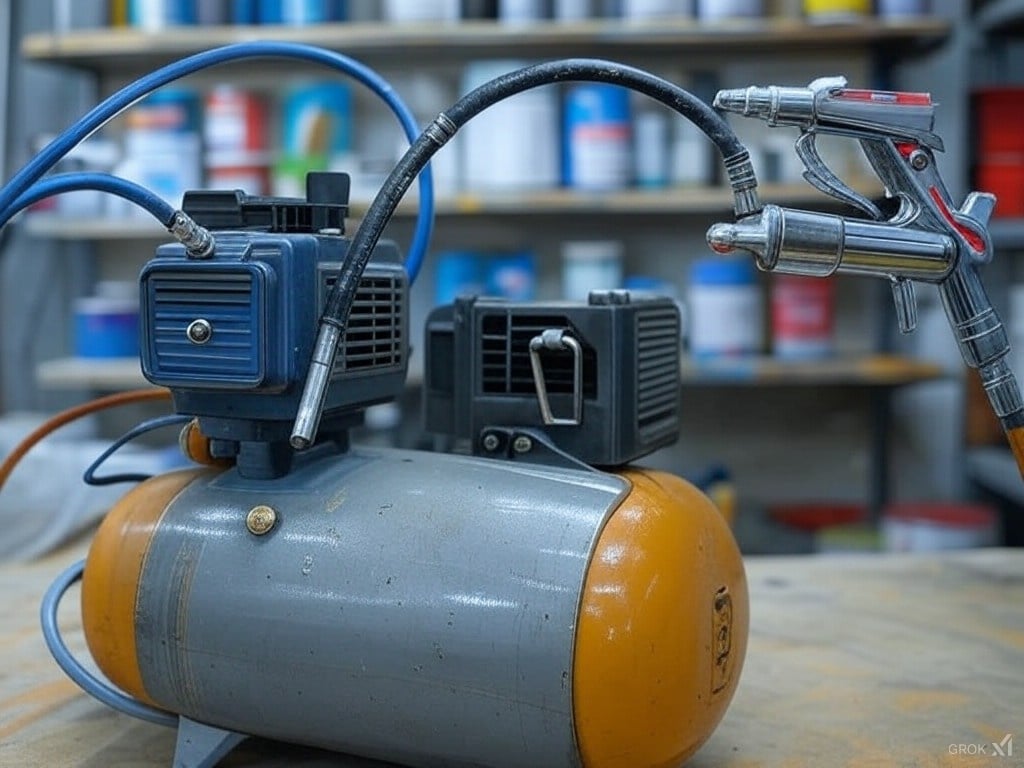 Краскопульт электрический: простой и эффективный инструмент для покраски