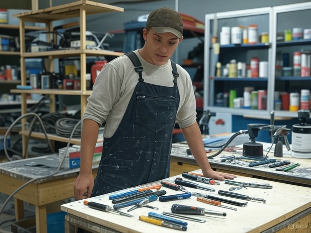 kak vybrat oborudovanie dlya malyarnoj masterskoj