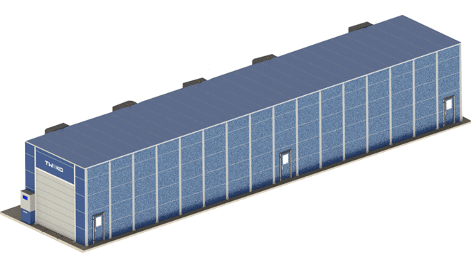 Индивидуальный проект окрасочно-сушильного оборудования для предприятия TAD