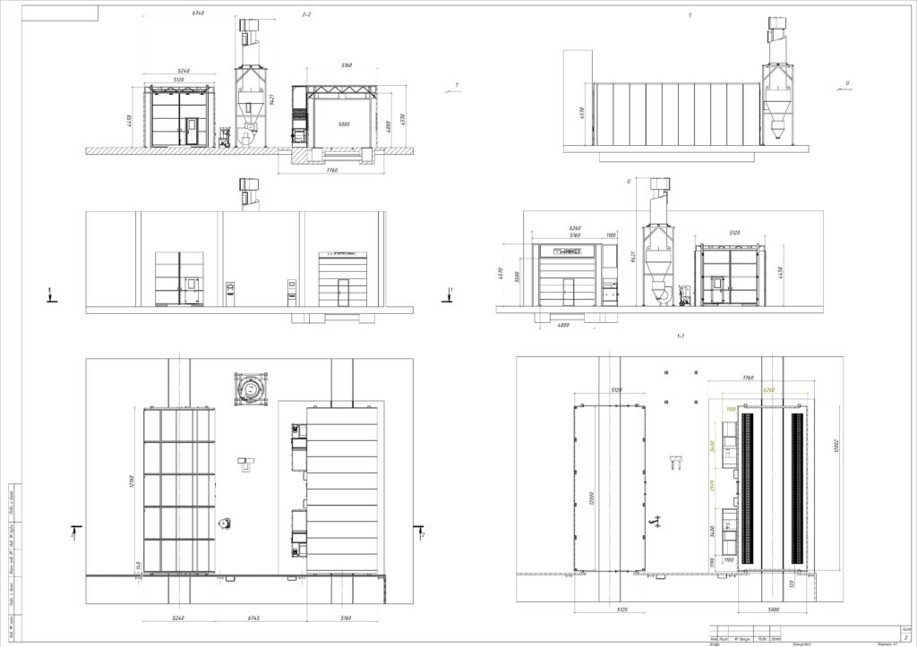 Комплекс абразивоструменевого очищення та фарбування для великогабаритних виробів у важкому машинобудуванні